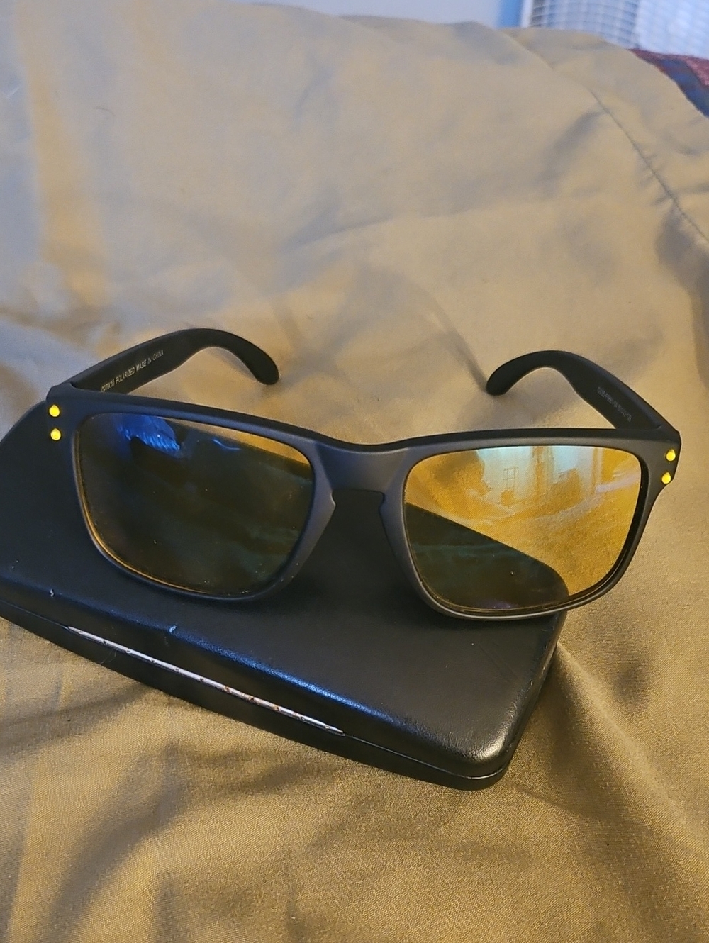 Optix 55 Polarized Night Driving Glasses.